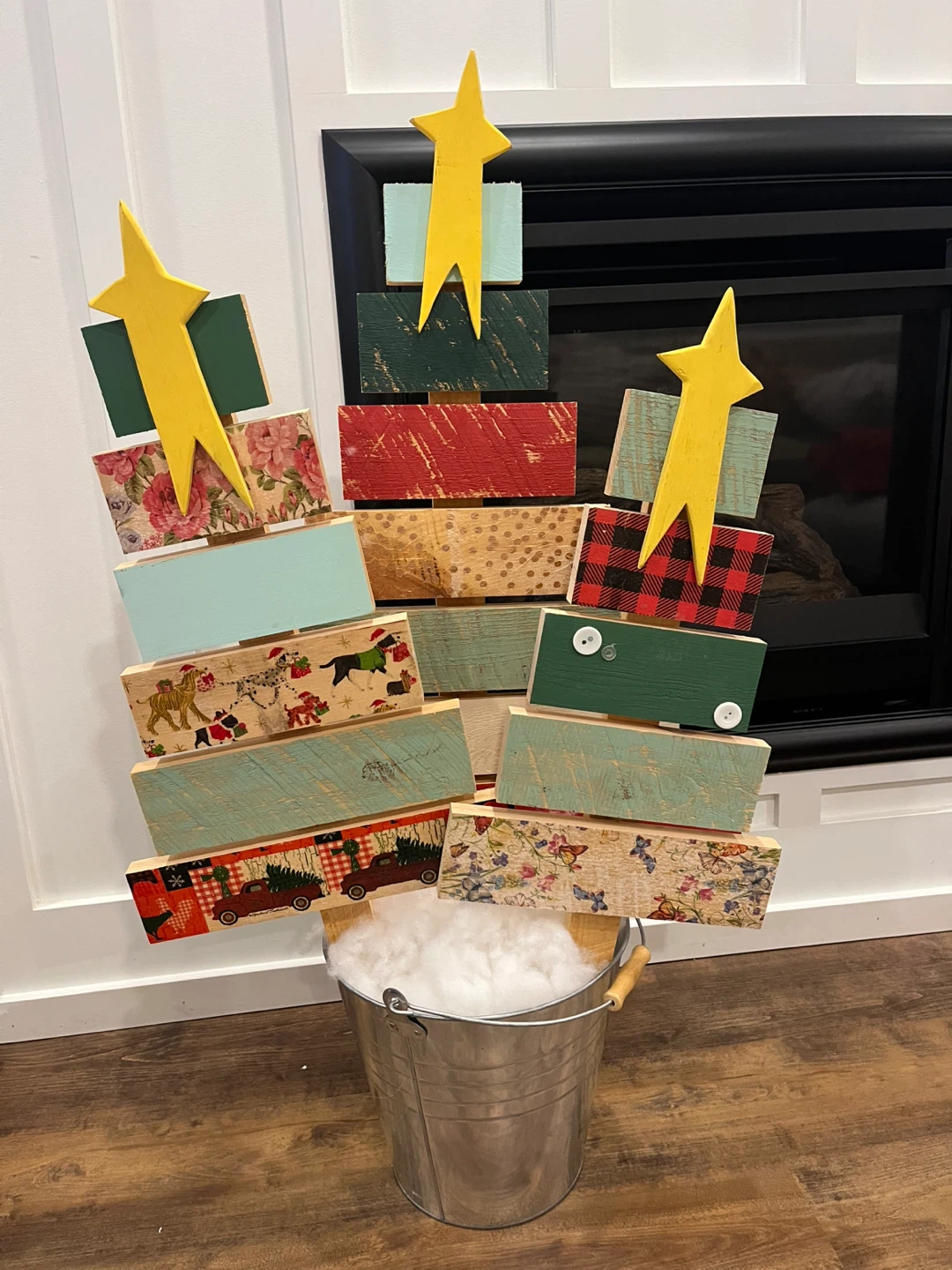 Christmas Tree Decoration (Wooden Trees)