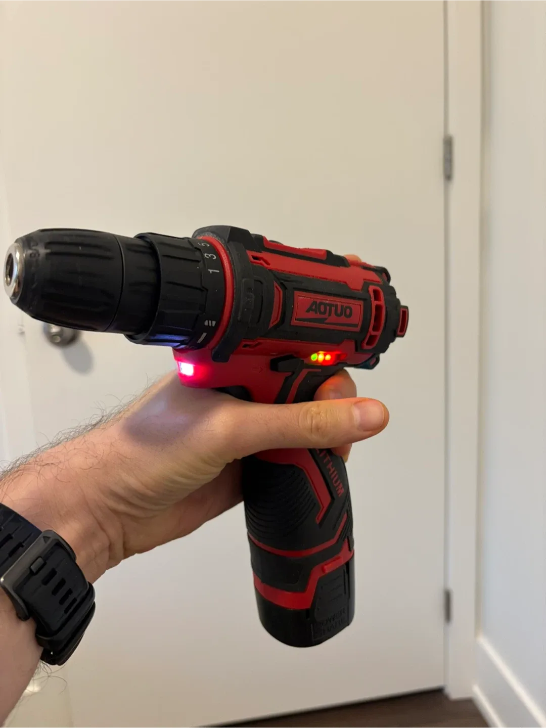 Compact Cordless Drill 18V, 3/8”, tourque settings, accessories image indicator(3)