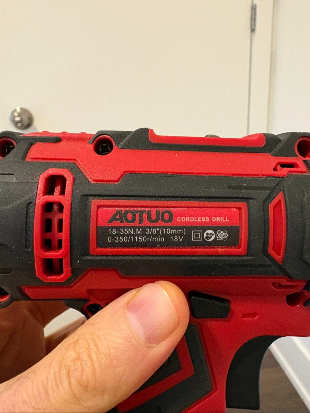 Compact Cordless Drill 18V, 3/8”, tourque settings, accessories image indicator(4)