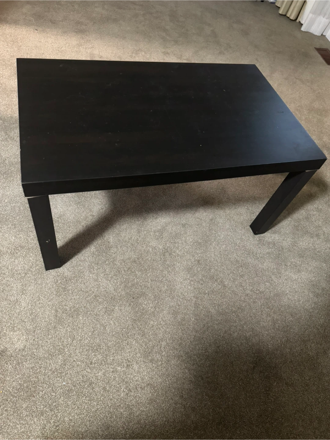 IKEA Black Coffee Table (54x90cm) - photo 2