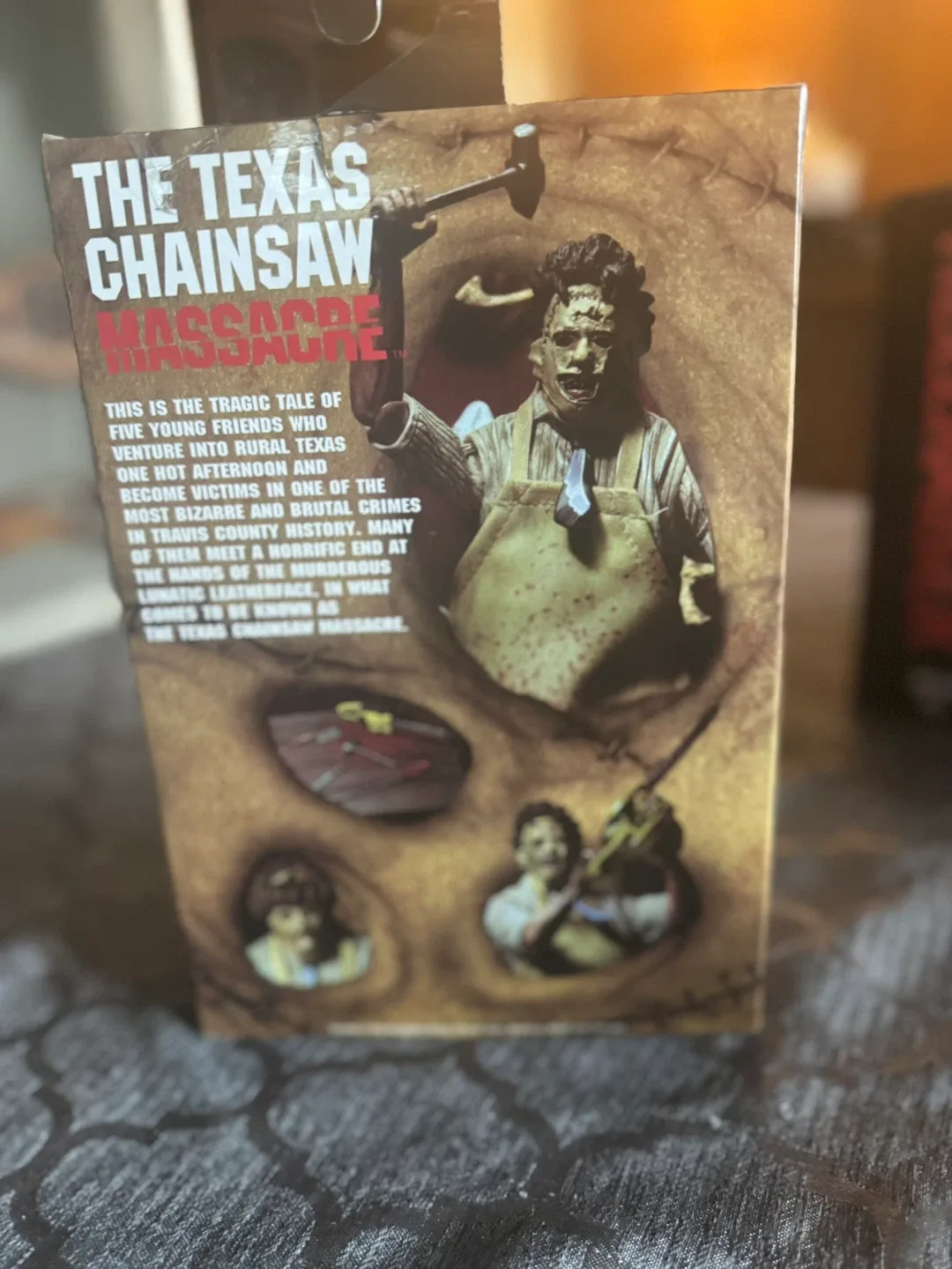 NECA Texas Chainsaw Massacre Leatherface Action Figure image indicator(3)