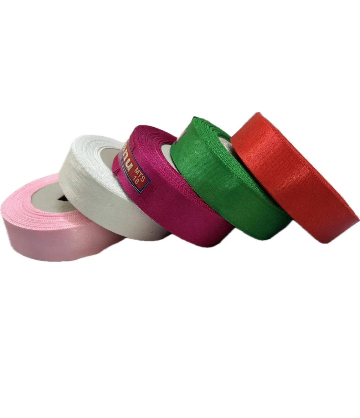 Assorted Colourful Satin Ribbons