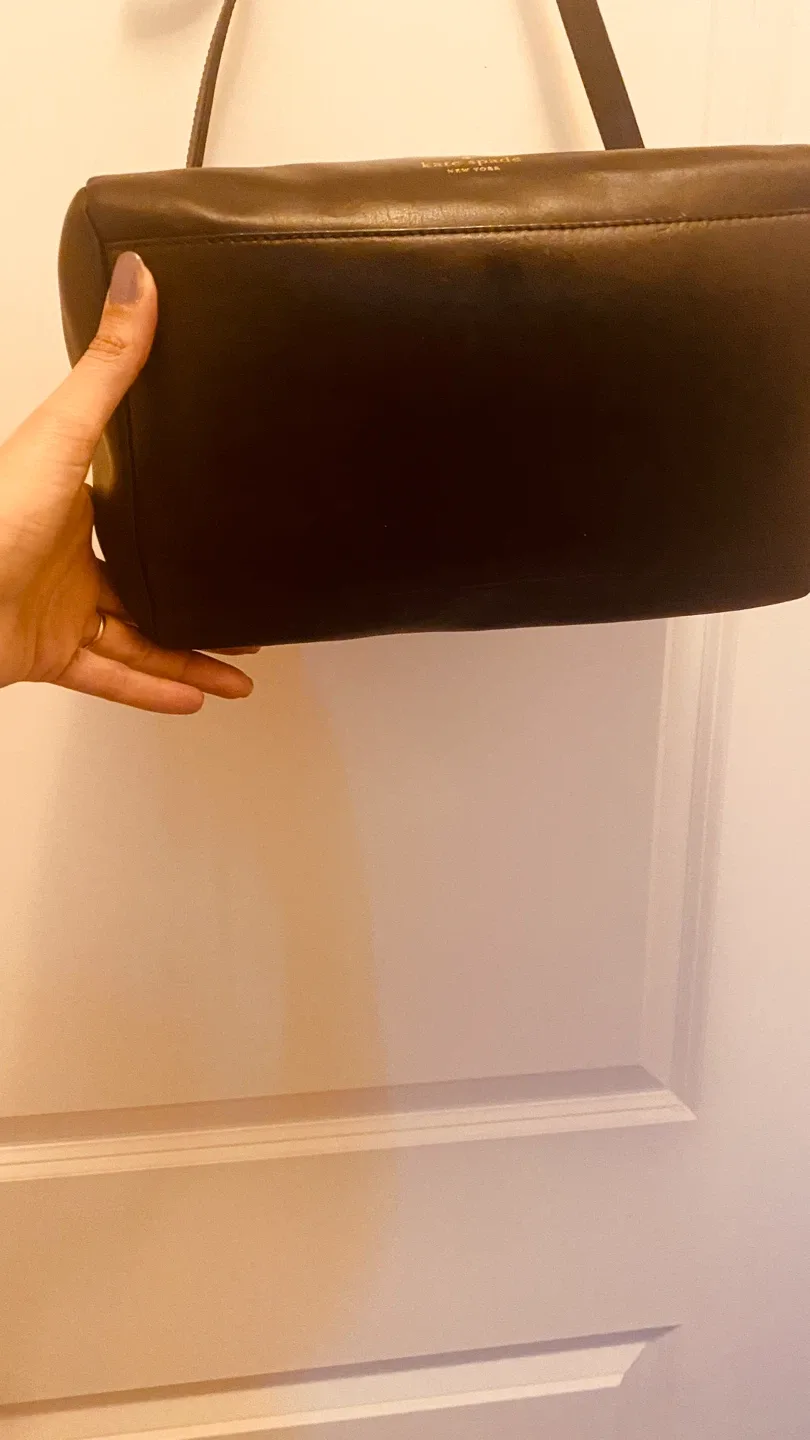 Kate Spade Black Leather Handbag image indicator(7)