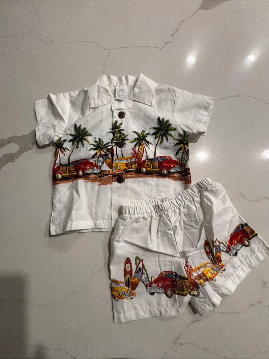 New Palmwave Hawaii 6-12M Baby Outfit