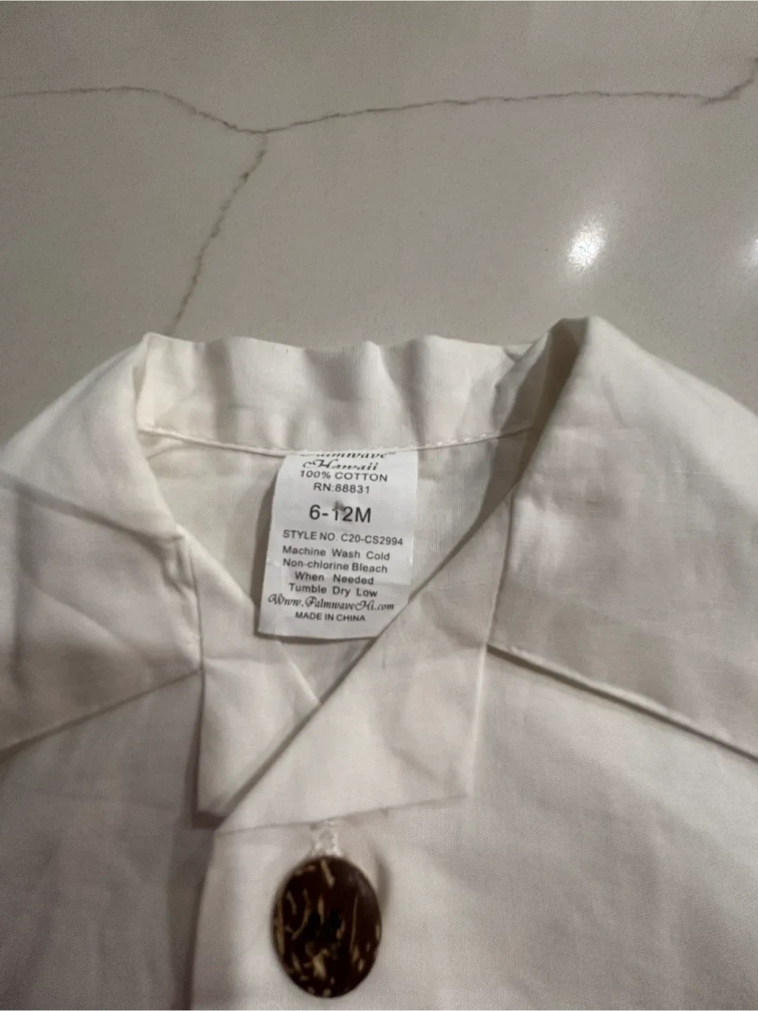 New Palmwave Hawaii 6-12M Baby Outfit image indicator(3)