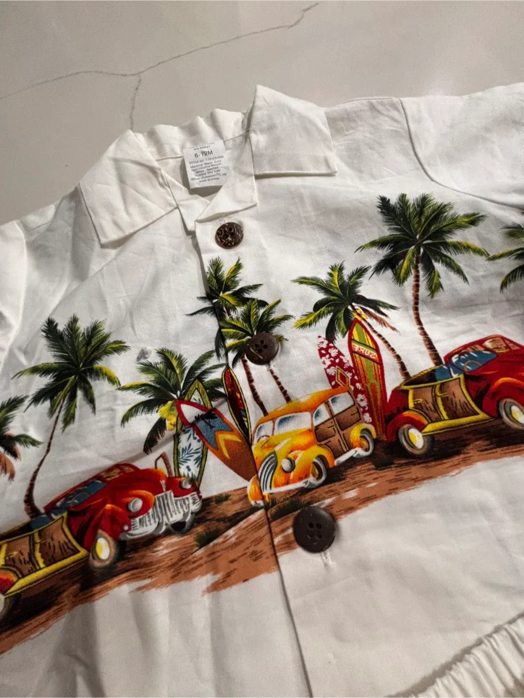 New Palmwave Hawaii 6-12M Baby Outfit image indicator(2)