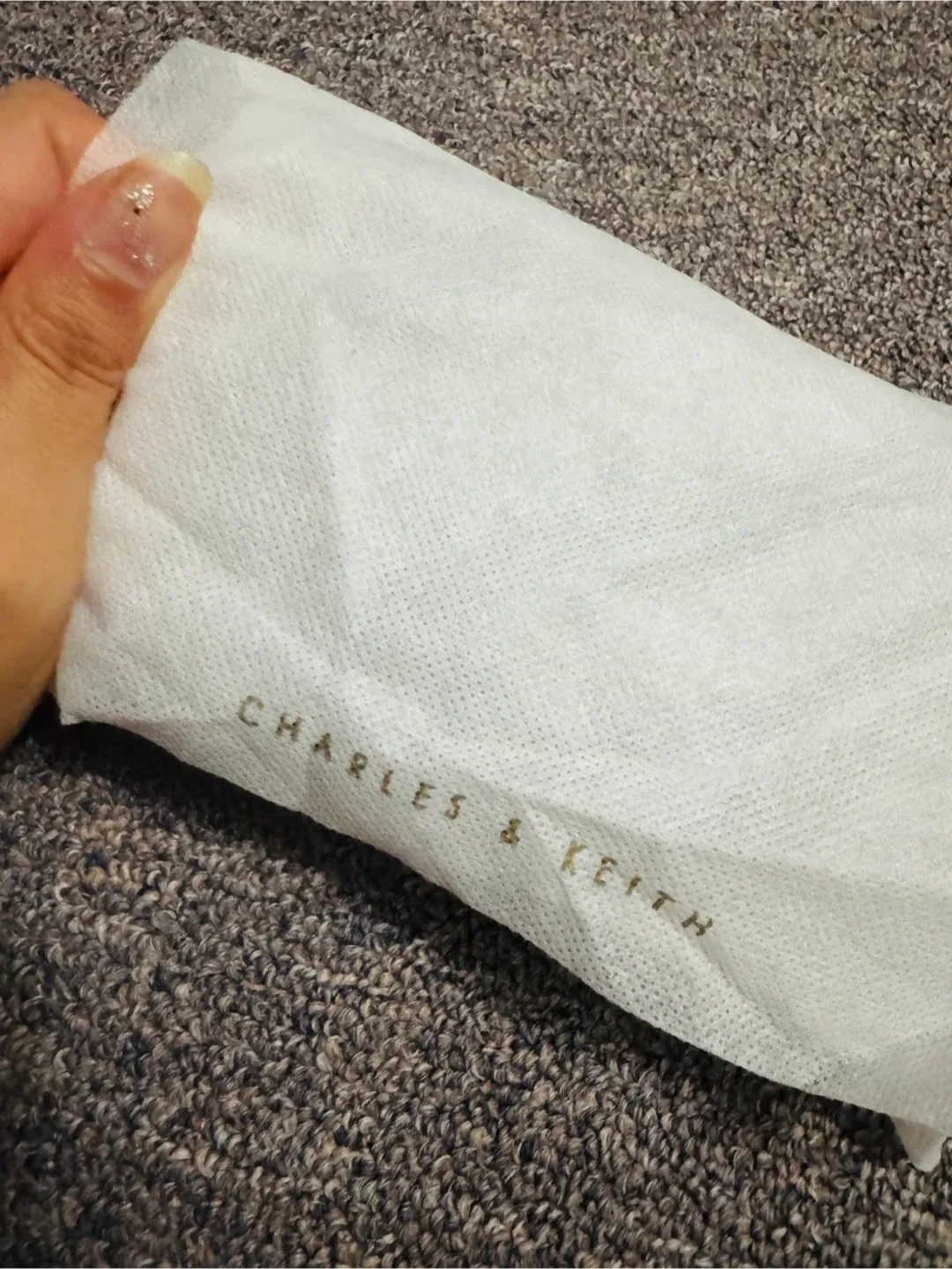 Charles & Keith Black Wallet image indicator(3)