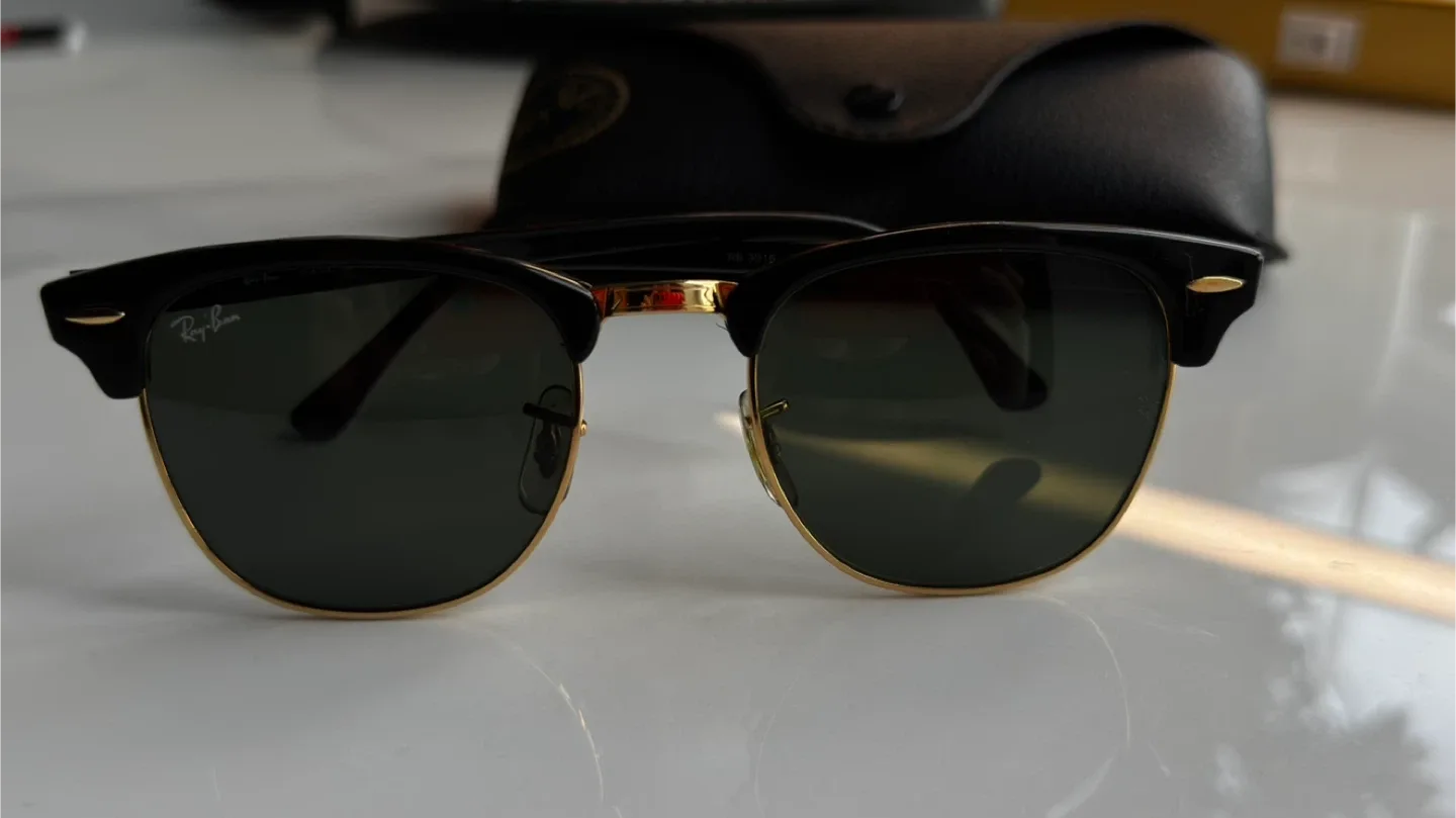 Ray Ban CLUBMASTER Classic Gold image indicator(2)
