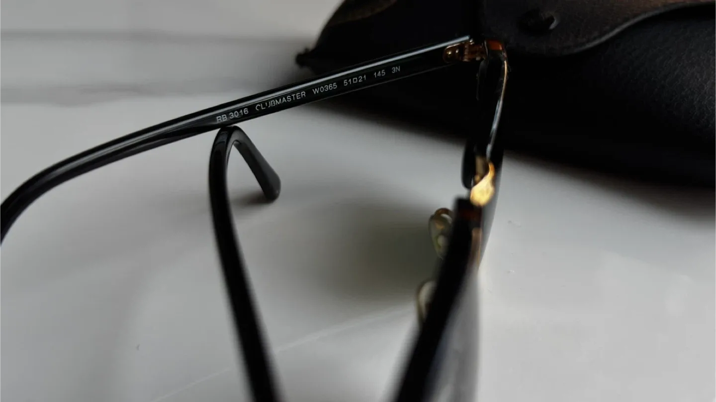 Ray Ban CLUBMASTER Classic Gold image indicator(6)