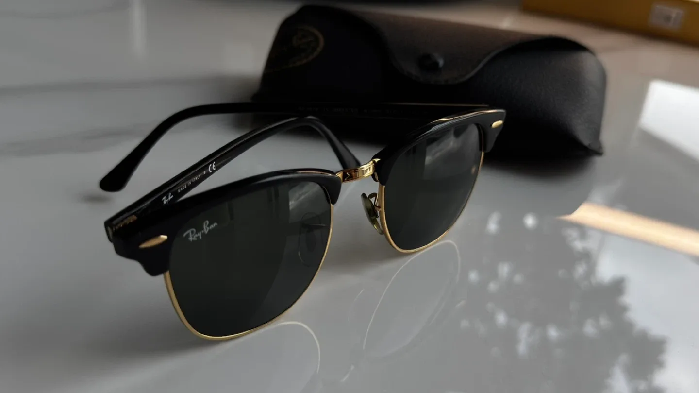 Ray Ban CLUBMASTER Classic Gold image indicator(5)