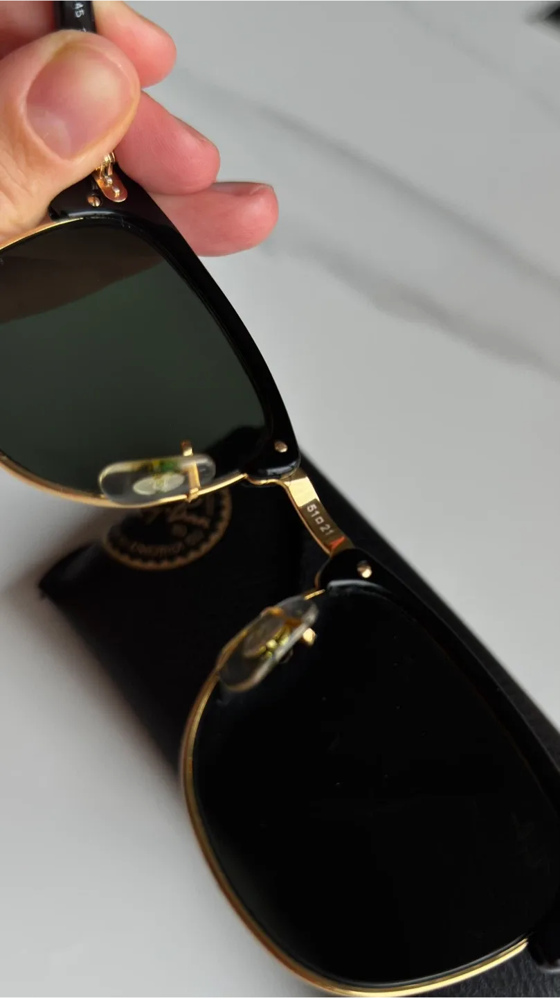 Ray Ban CLUBMASTER Classic Gold image indicator(4)