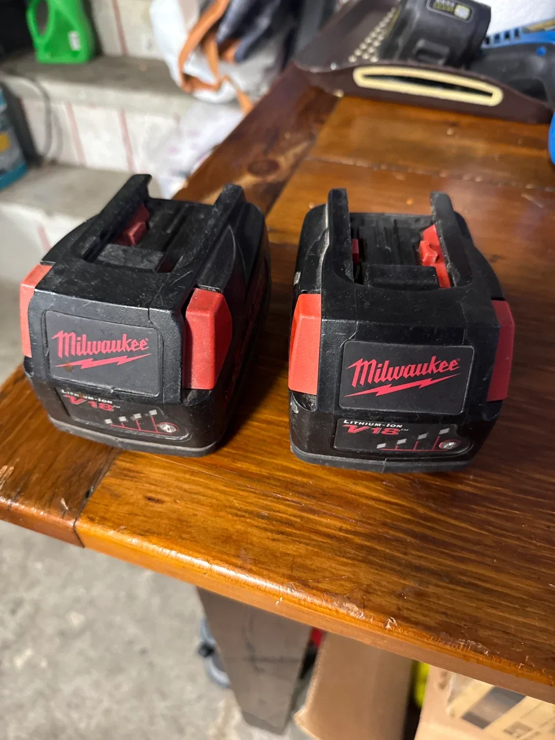 $30 each Milwaukee Lithium-Ion Battery 2-Pack image indicator(2)