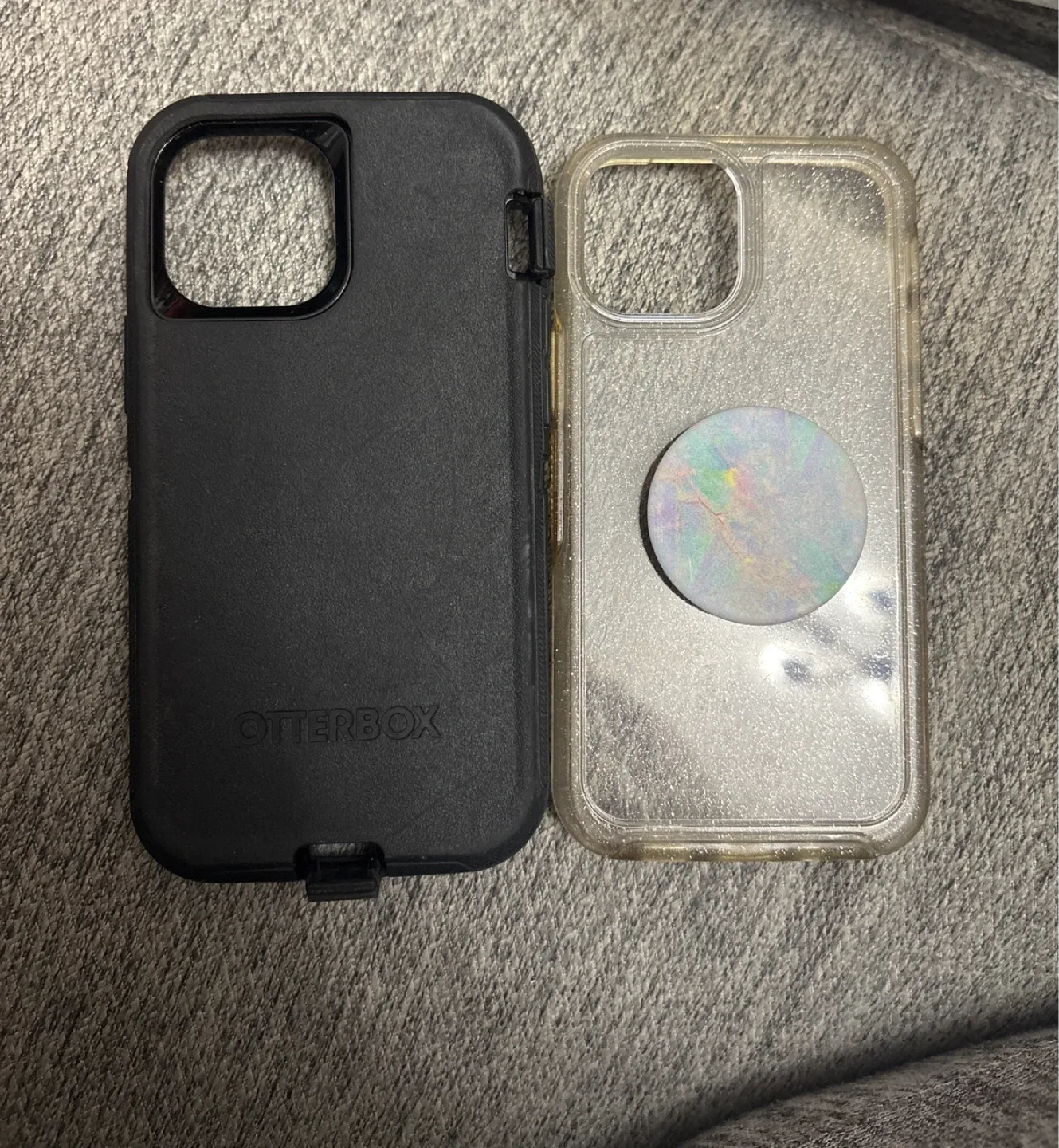 Otterbox iPhone Case - Black & Clear 🥕 thumbnail