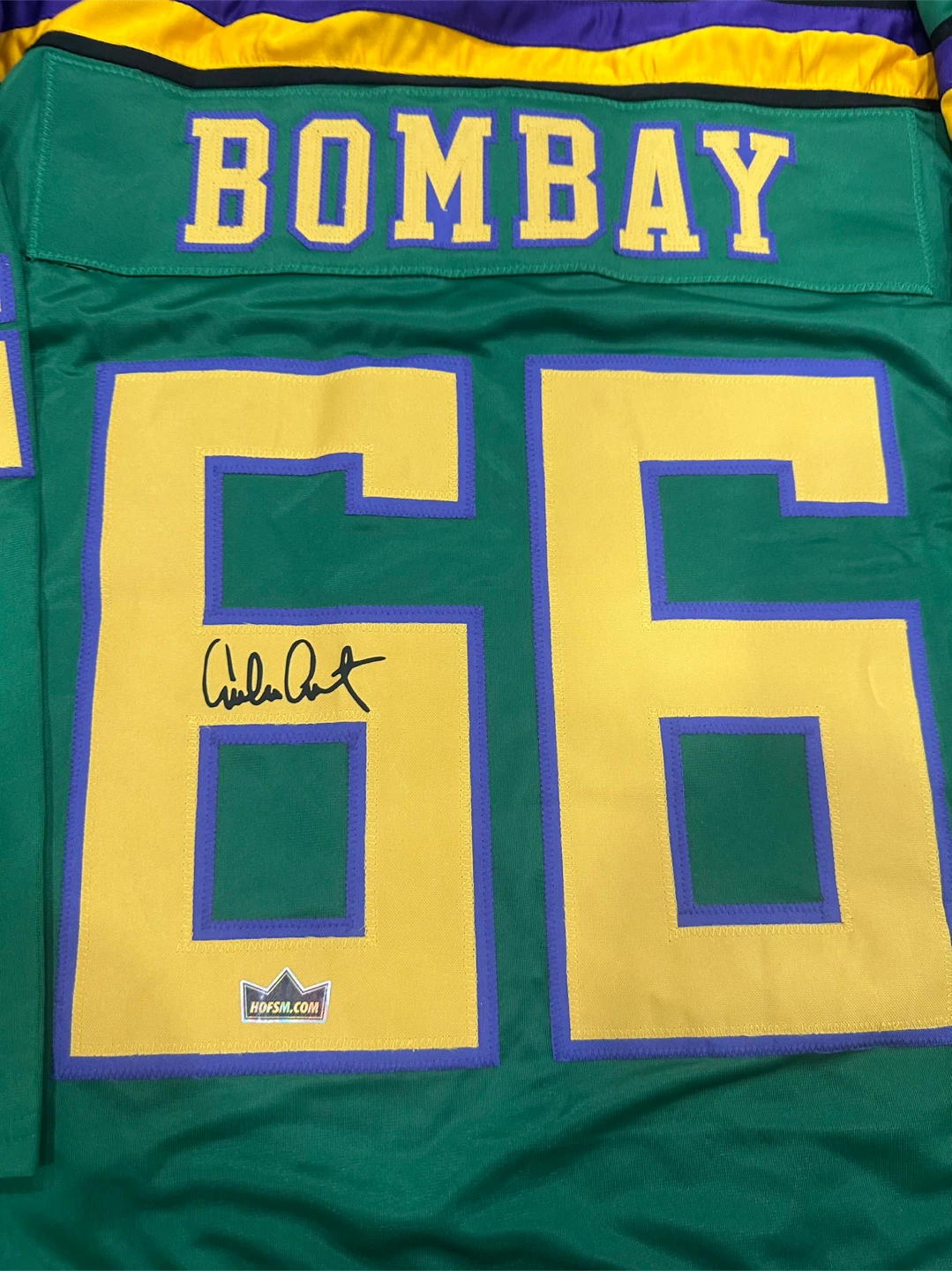 Green Jersey XL Mighty Ducks Bombay - photo 3