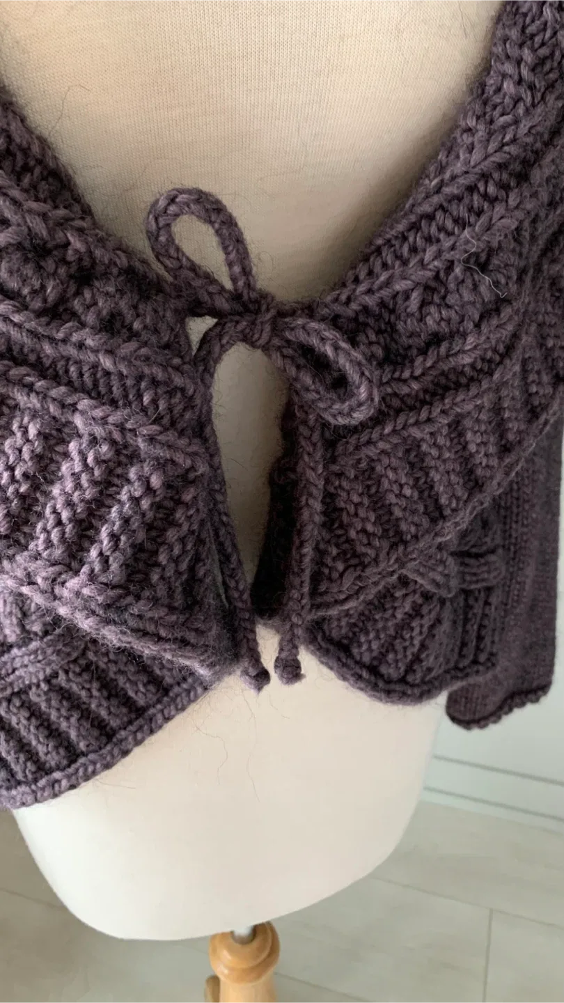 Elsamanda Knit Woollen Cardigan image indicator(6)