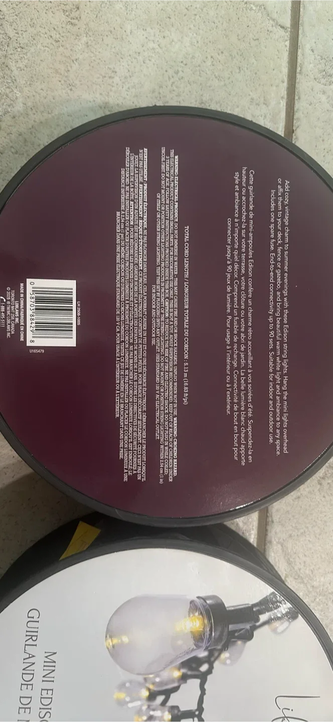 Life at Home Mini Edison String Lights - NEW image indicator(2)