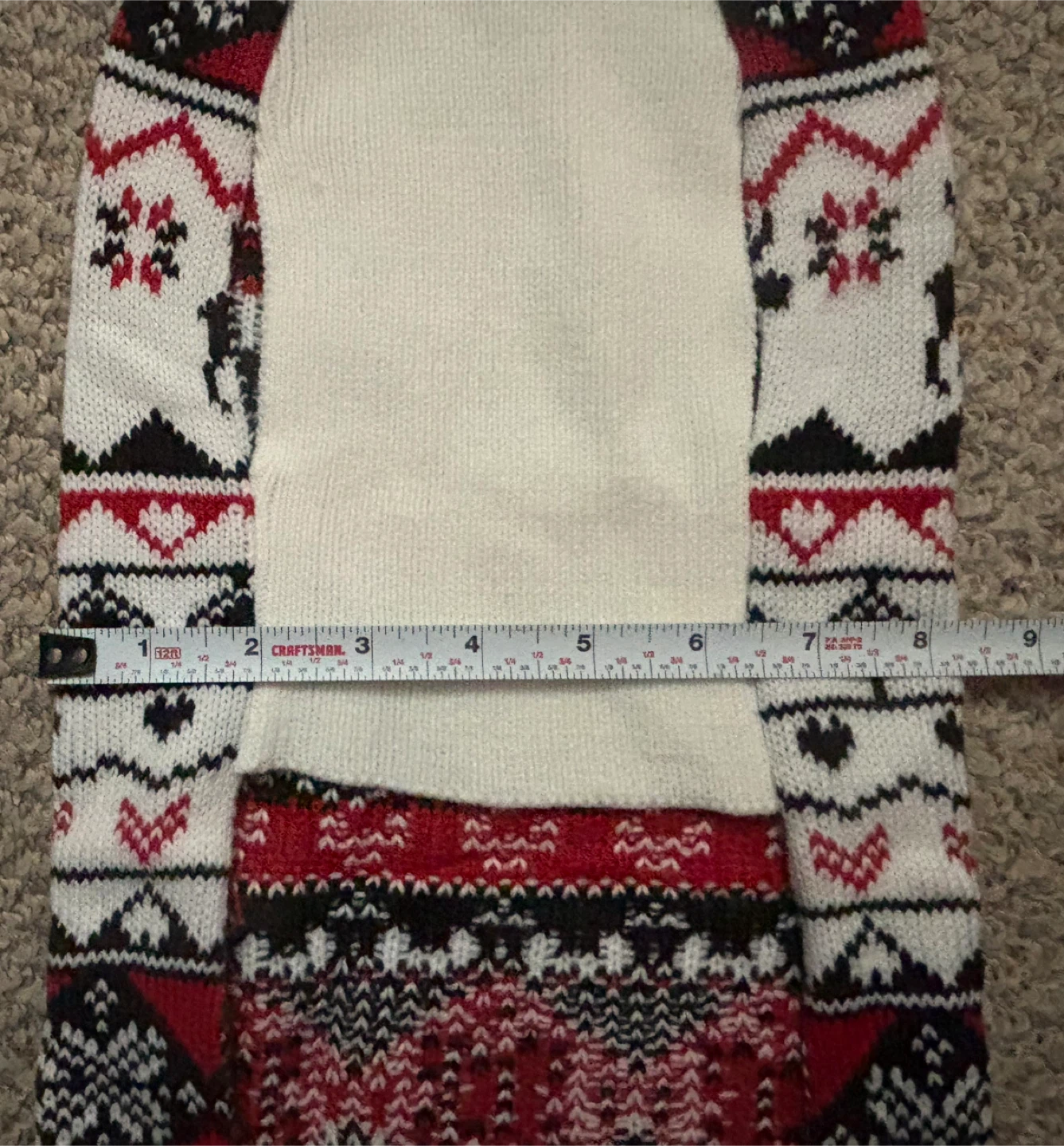 NEW Dog Christmas Sweater  (M) - tag removed but never used - photo 5