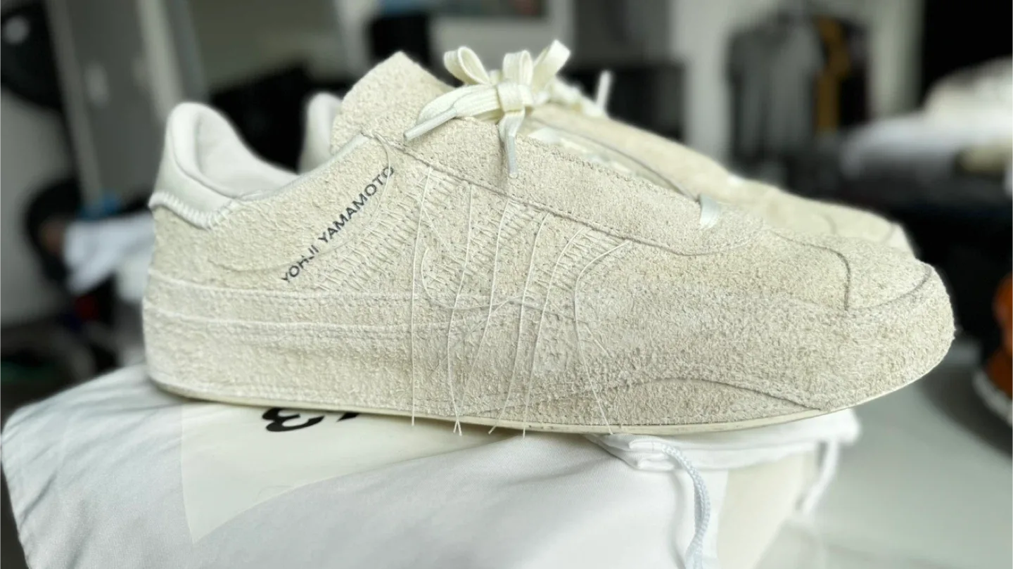 Adidas Y-3 Gazelle 'Off White Sashiko' Men image indicator(3)
