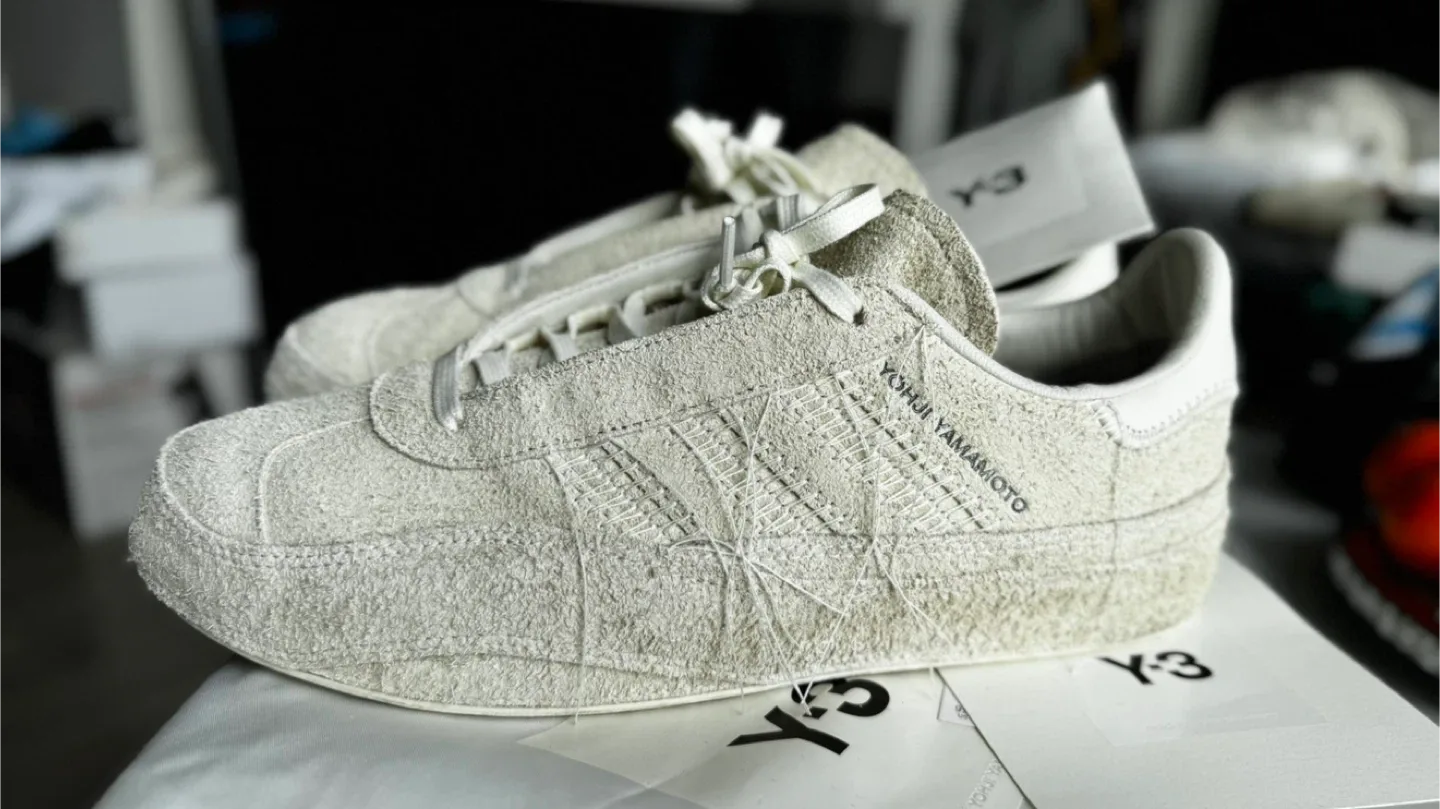 Adidas Y-3 Gazelle 'Off White Sashiko' Men image indicator(2)