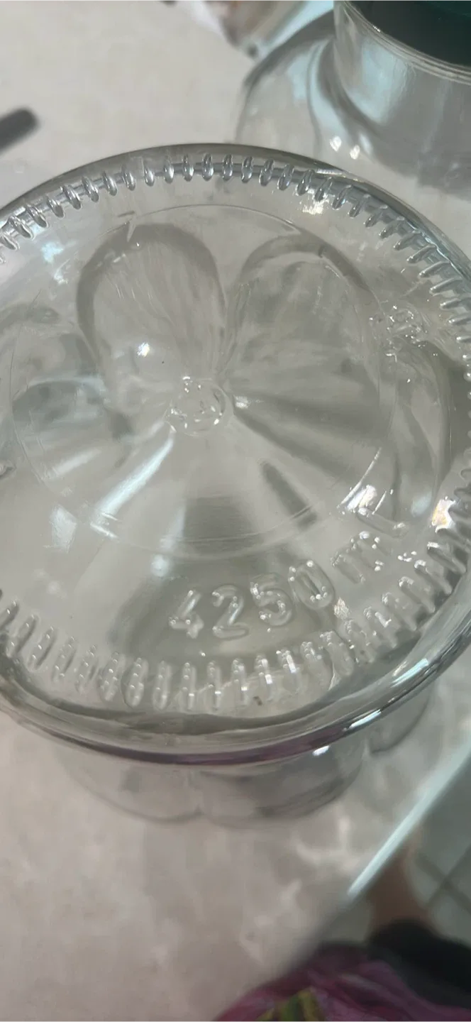 Glass Jar with Green Lid image indicator(3)