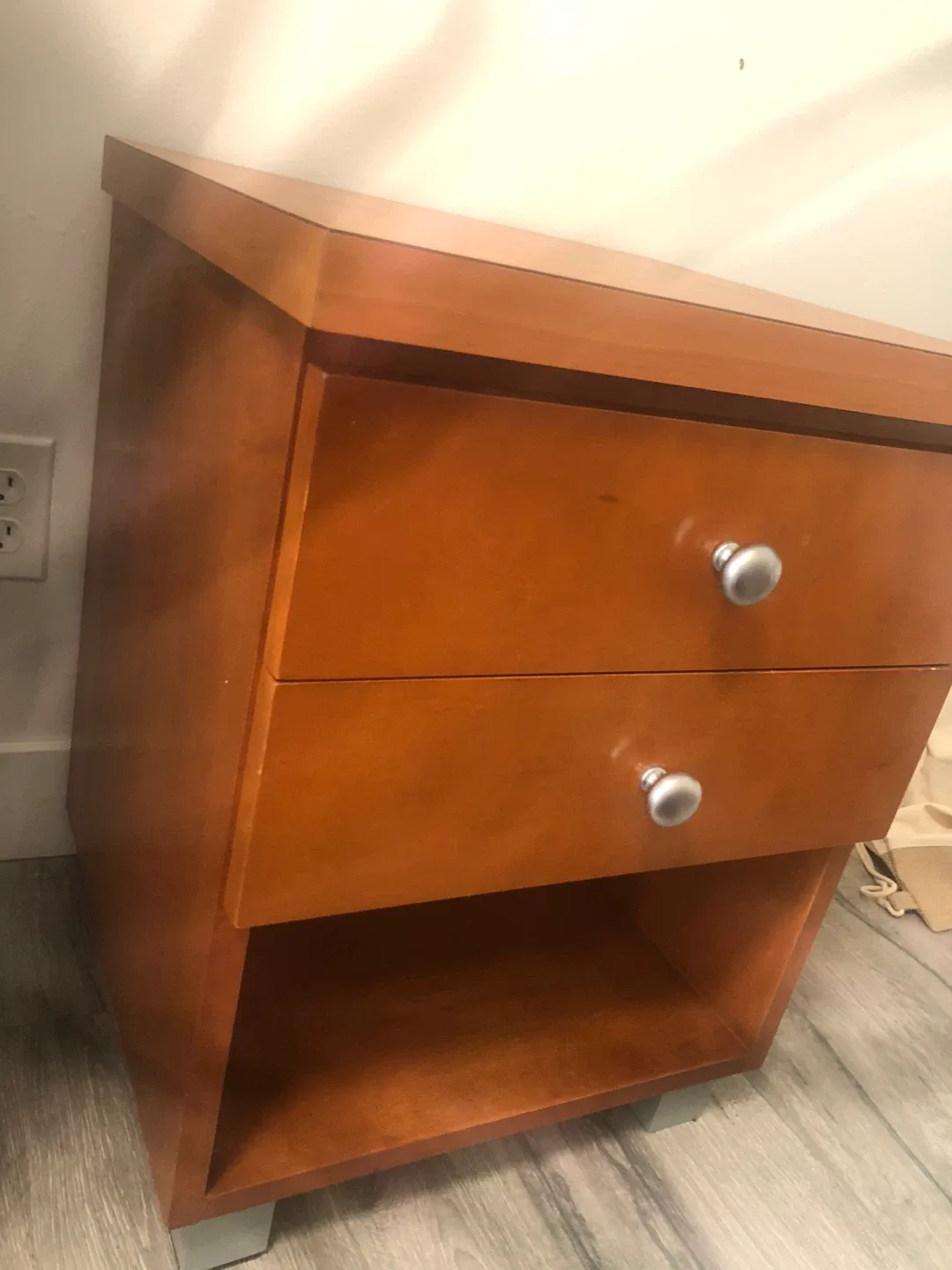 Wooden Side table 🥕 image indicator(2)