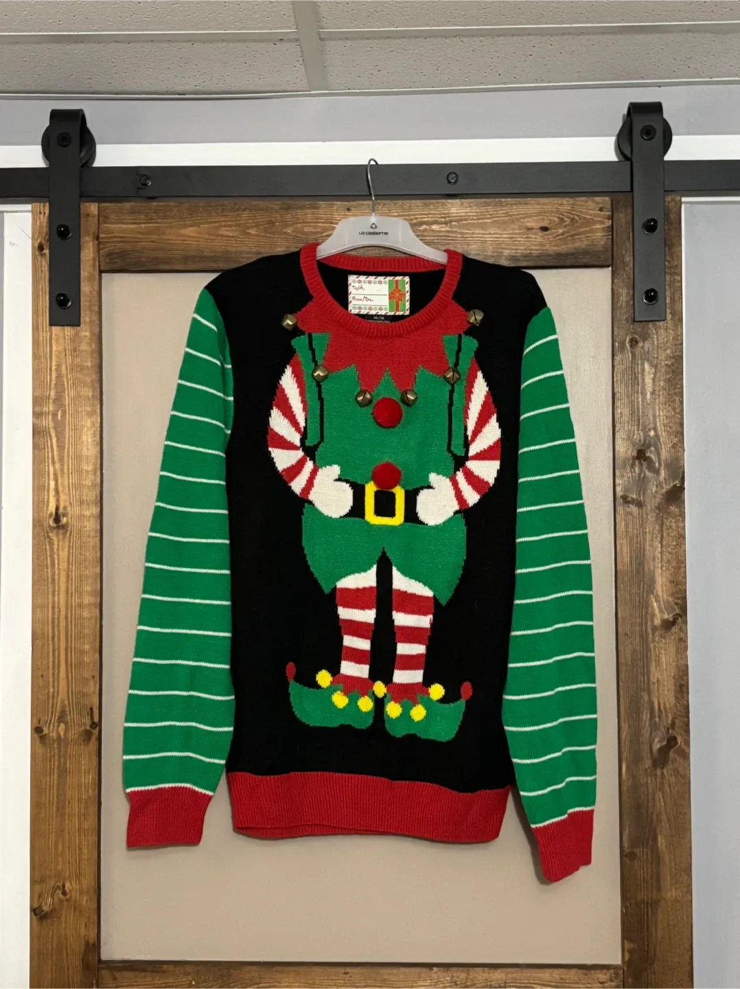Elf Ugly Christmas Sweater - Size M/M