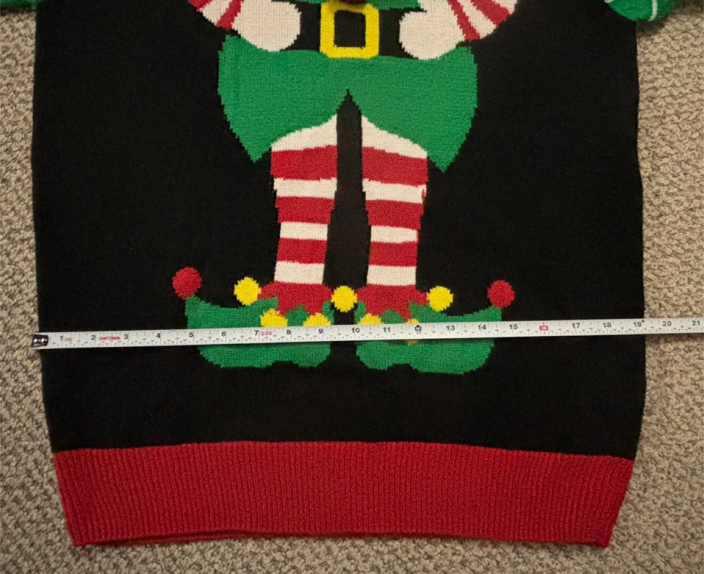 Elf Ugly Christmas Sweater - Size M/M image indicator(5)
