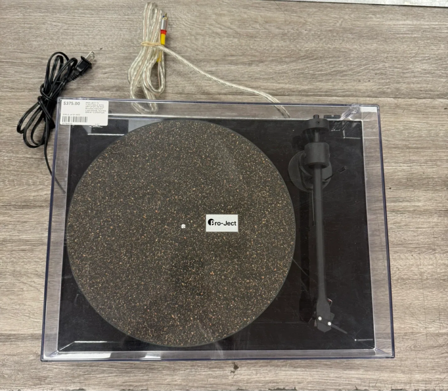 Pro-Ject T1 Turntable w/ Ortofon 2M Red Cartridge thumbnail