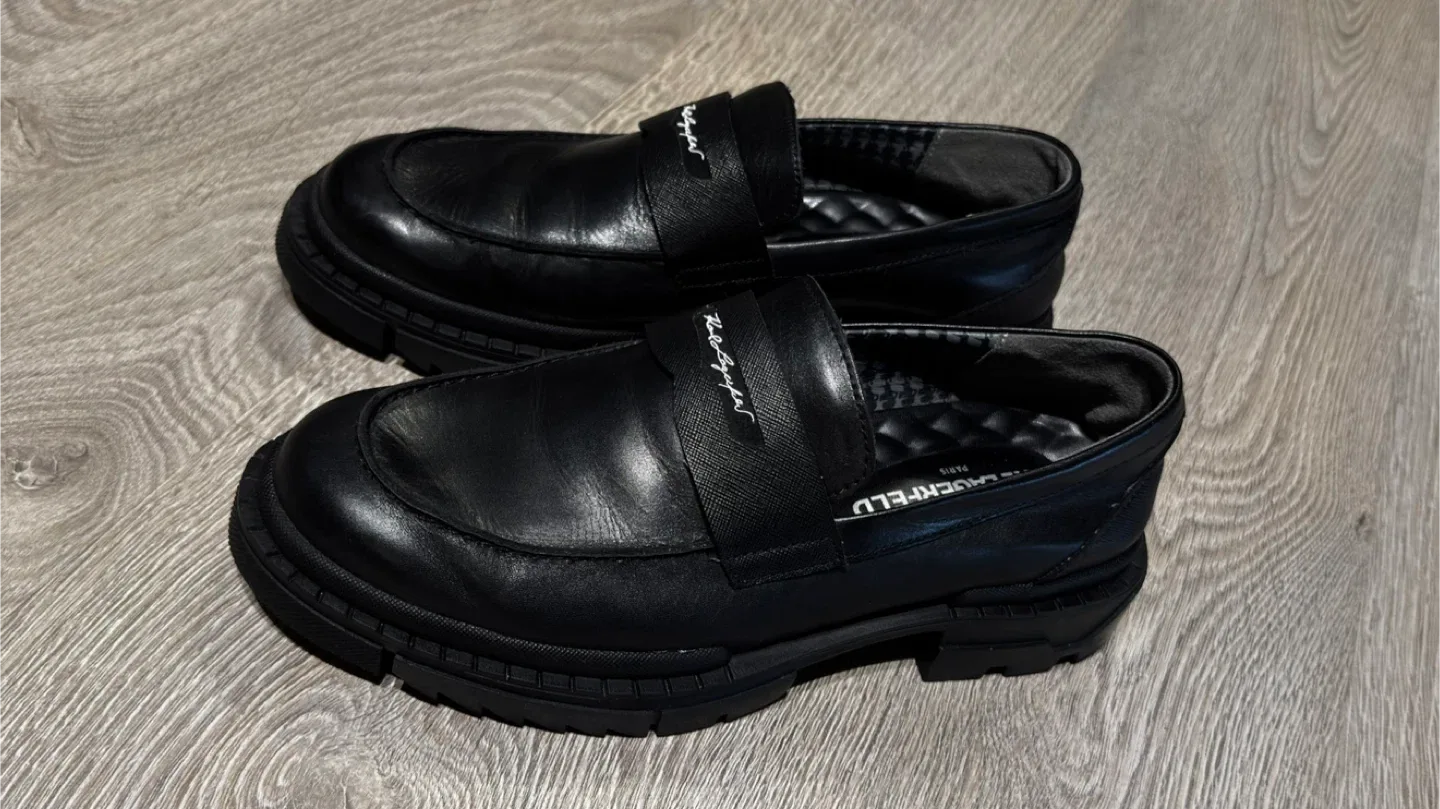 Karl Lagerfeld Men’s Lug Sole Penny Loafer image indicator(2)