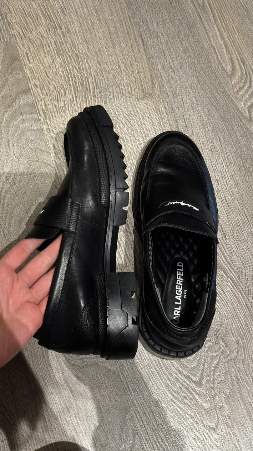 Karl Lagerfeld Men’s Lug Sole Penny Loafer image indicator(8)