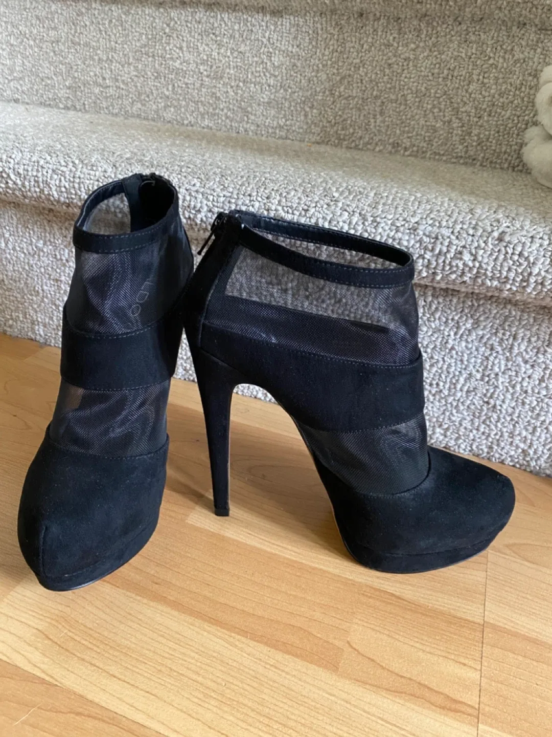 Women’s black high heels