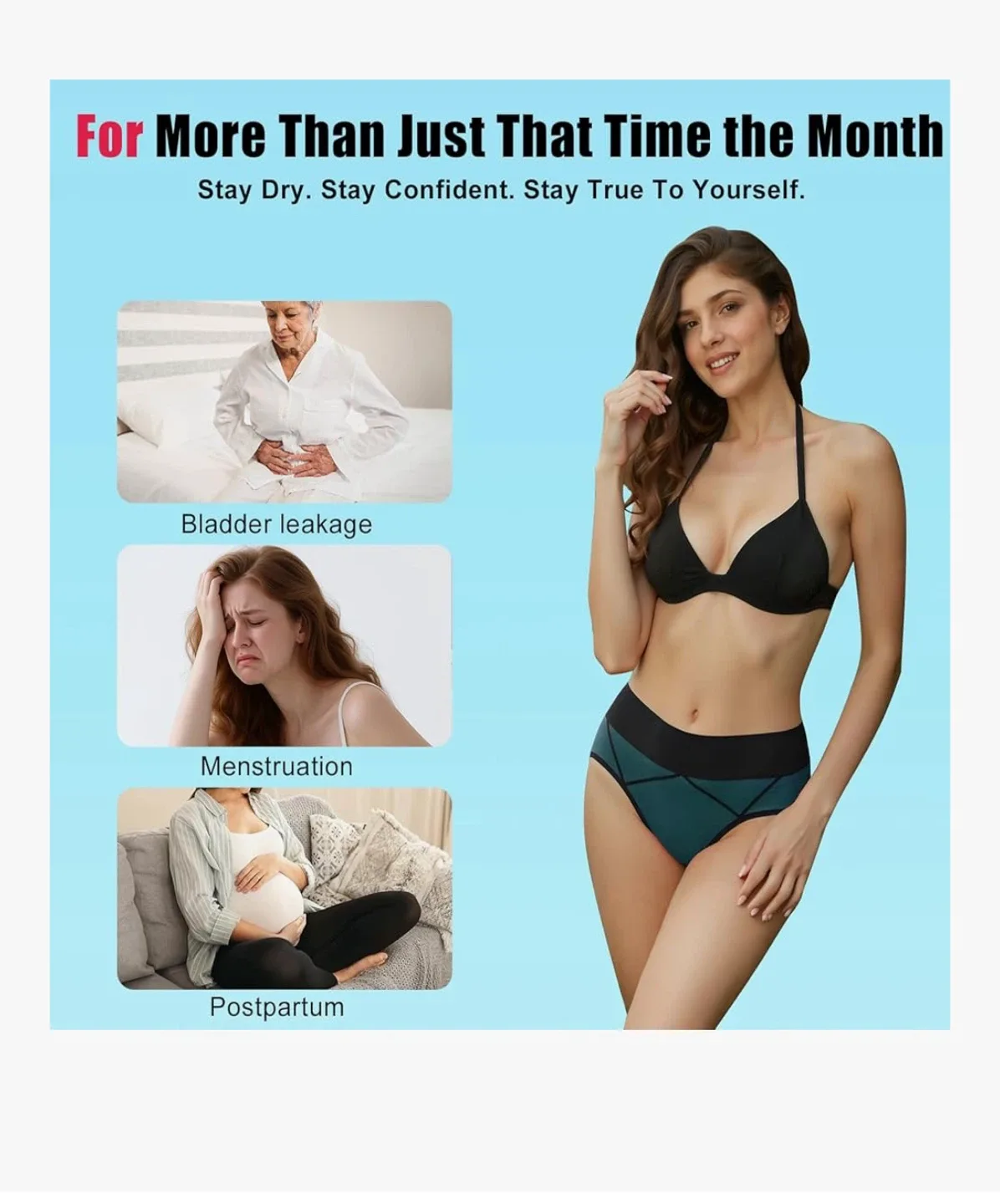 Brand new Incontinence Underwear for Women-XL image indicator(7)