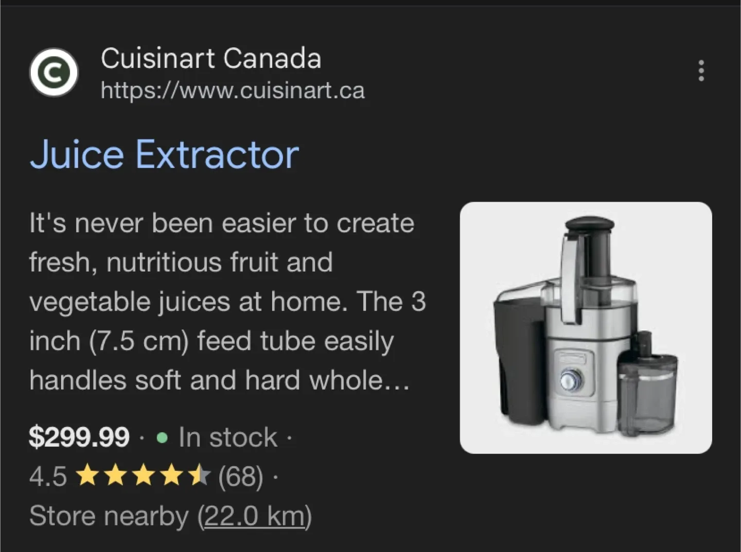 🥕🥕CuisineArt: Juice Extractor image indicator(3)