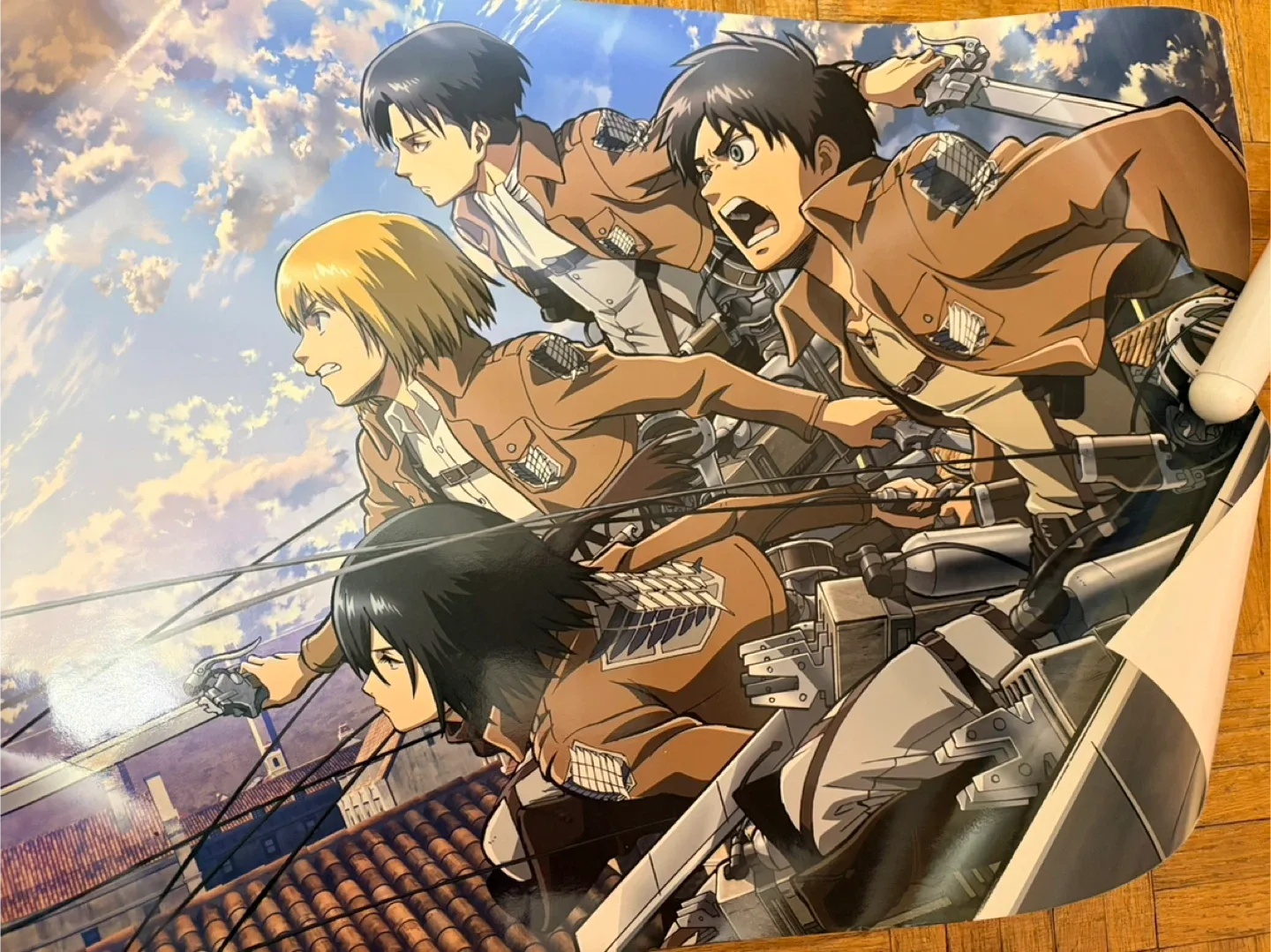 2 Attack on titan posters 🥕 image indicator(2)