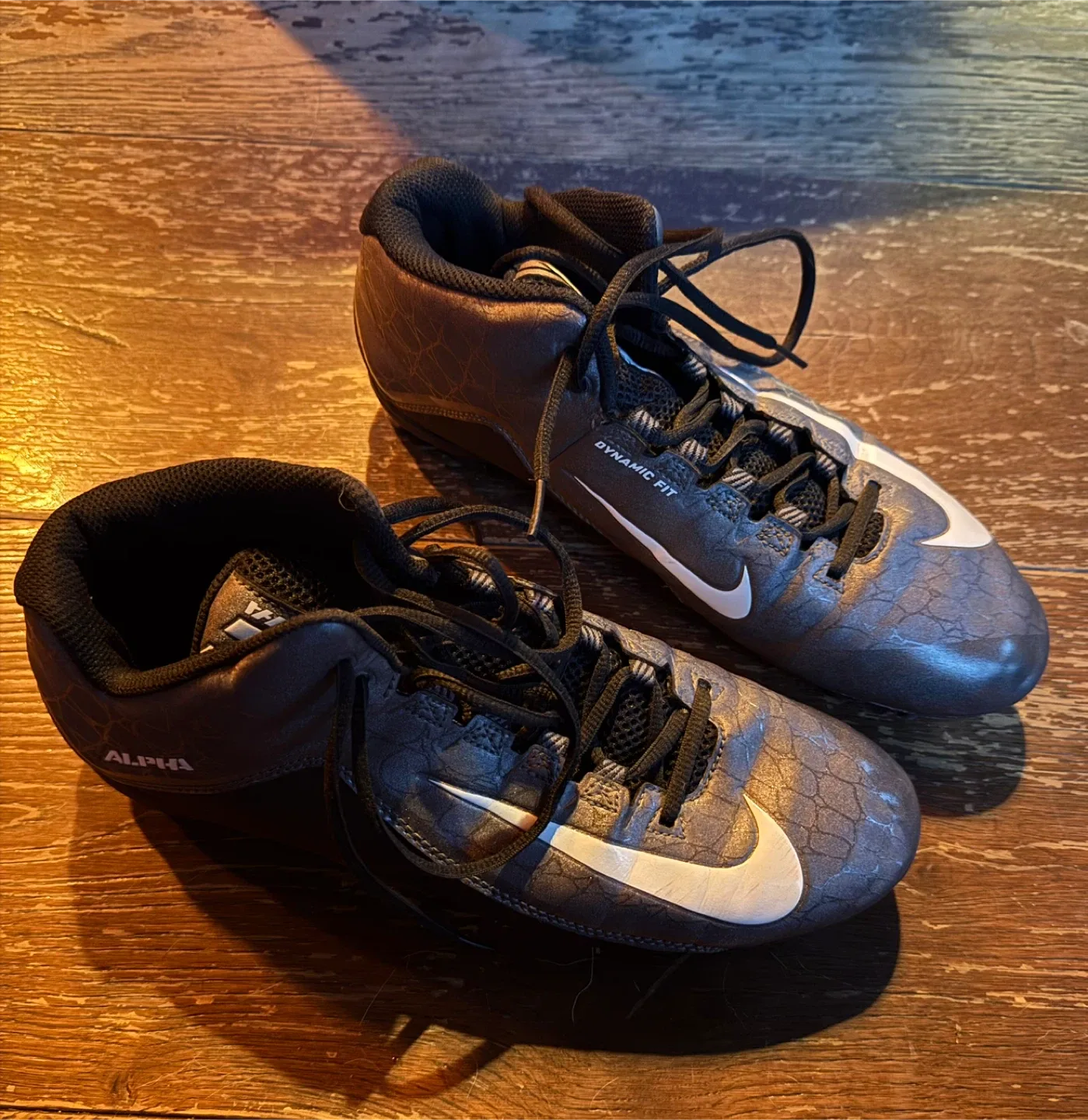 Nike Alpha Dynamic Fit Football Cleats US 10 thumbnail