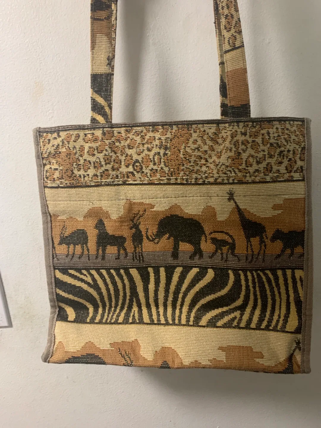 Jade Animal Print Tote Bag