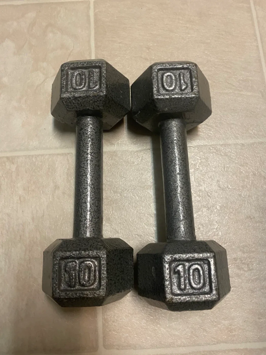 Pair of 10 lb Dumbbells