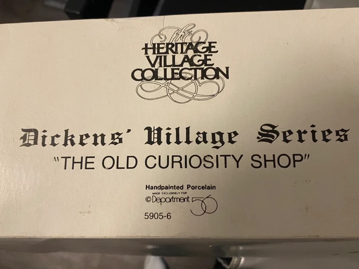 1987 Dickens light up “Old Curiosity Shop” Vintage Collection! image indicator(7)