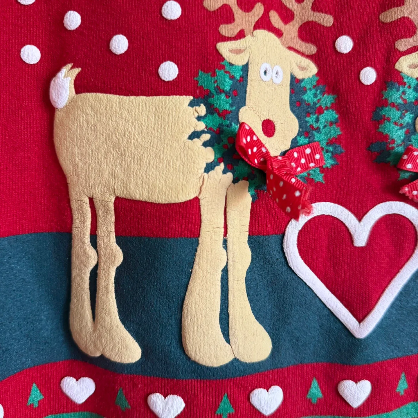 Vintage Reindeer Christmas Sweater image indicator(3)