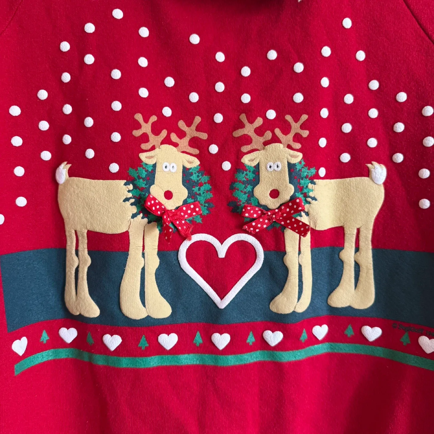 Vintage Reindeer Christmas Sweater image indicator(2)