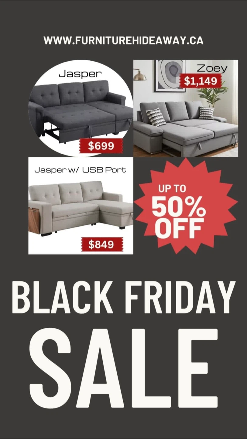 🖤 EARLY BLACK FRIDAY SALE — EXCLUSIVE STORE OFFER! 🛋️