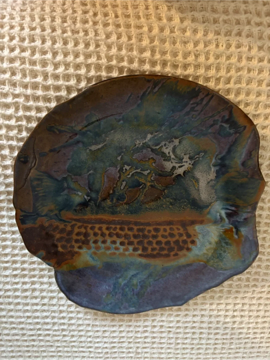 Handmade Pottery Plate and Bowl Set, Glazed image indicator(2)