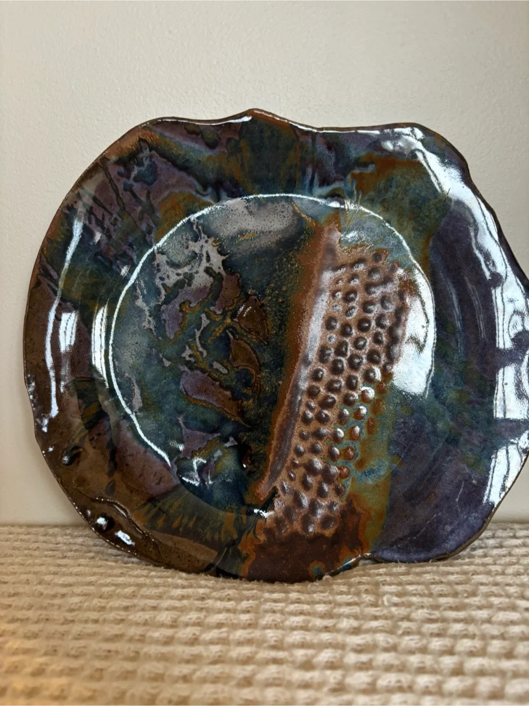 Handmade Pottery Plate and Bowl Set, Glazed image indicator(4)