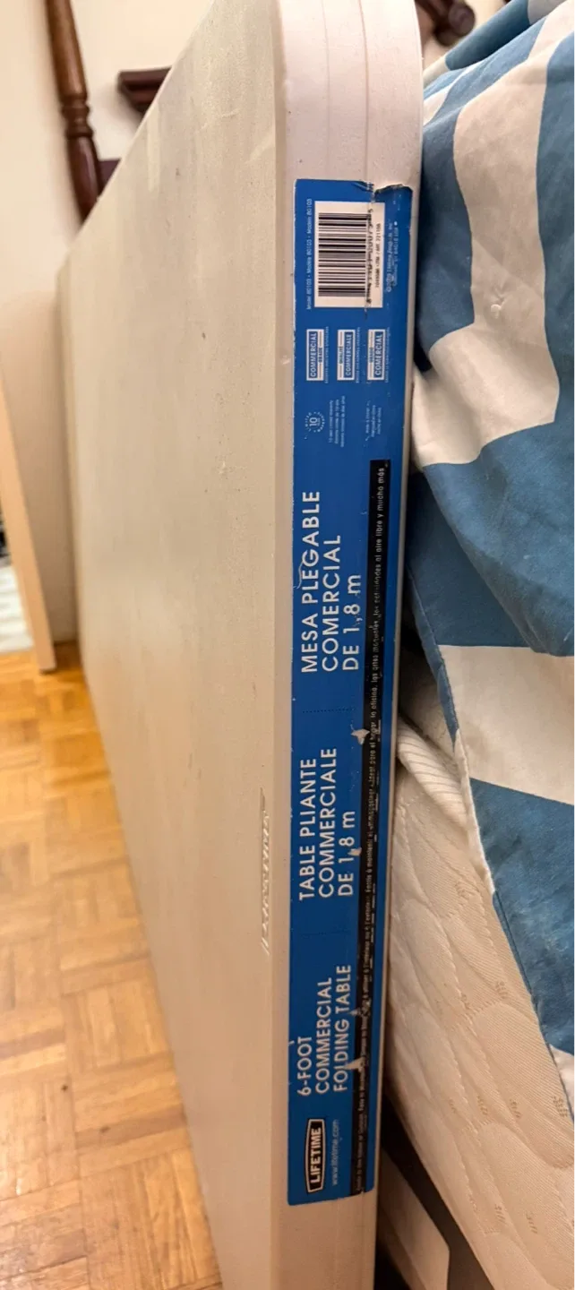 6-Foot Commercial Folding Table 🥕 image indicator(2)