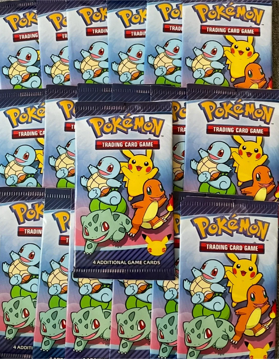 Pokemon McDonald's 25th Anniversary Promo Booster Pack x 15 thumbnail