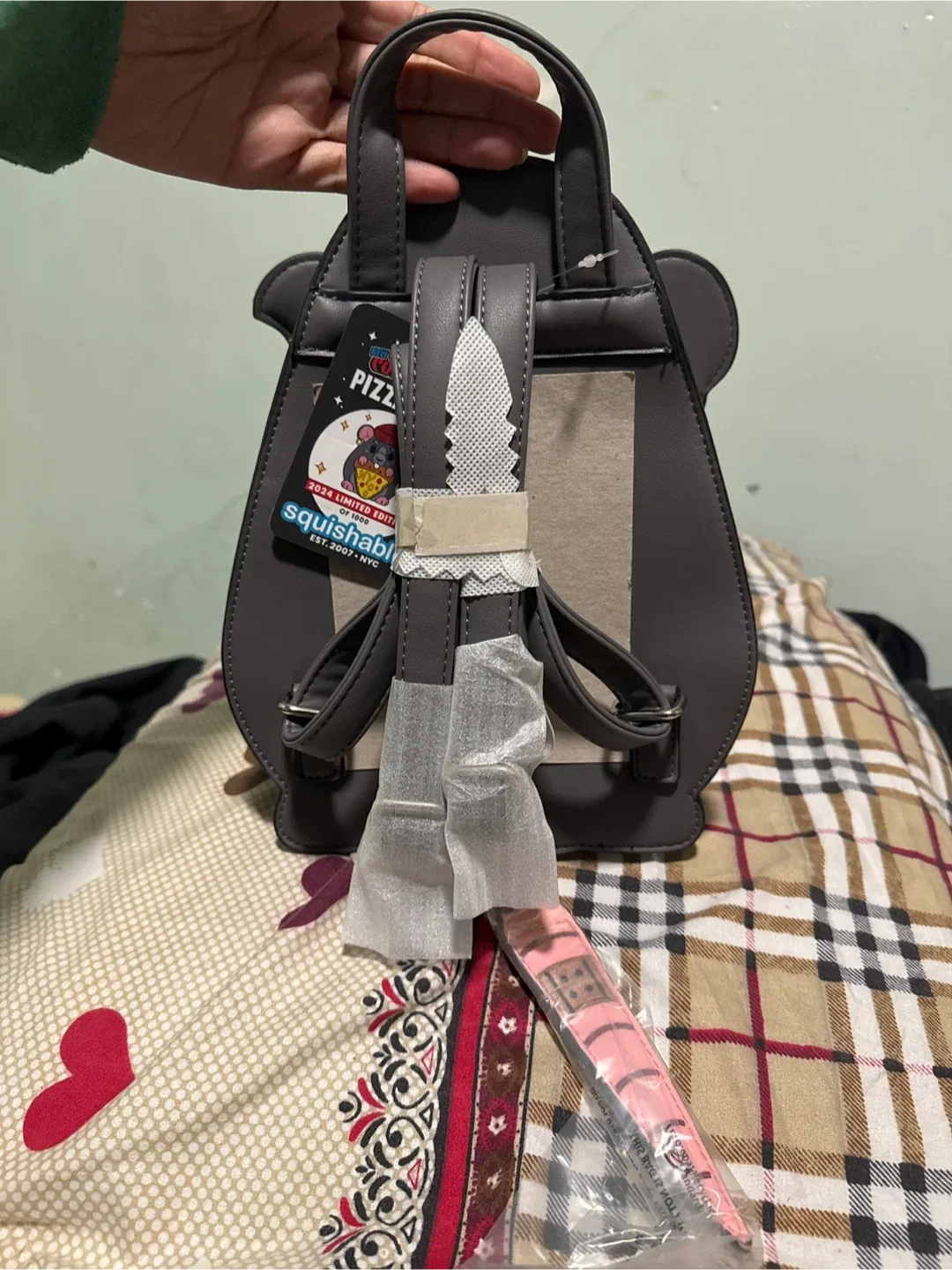 NYC Pizza Rat Backpack - New with Tags! image indicator(2)