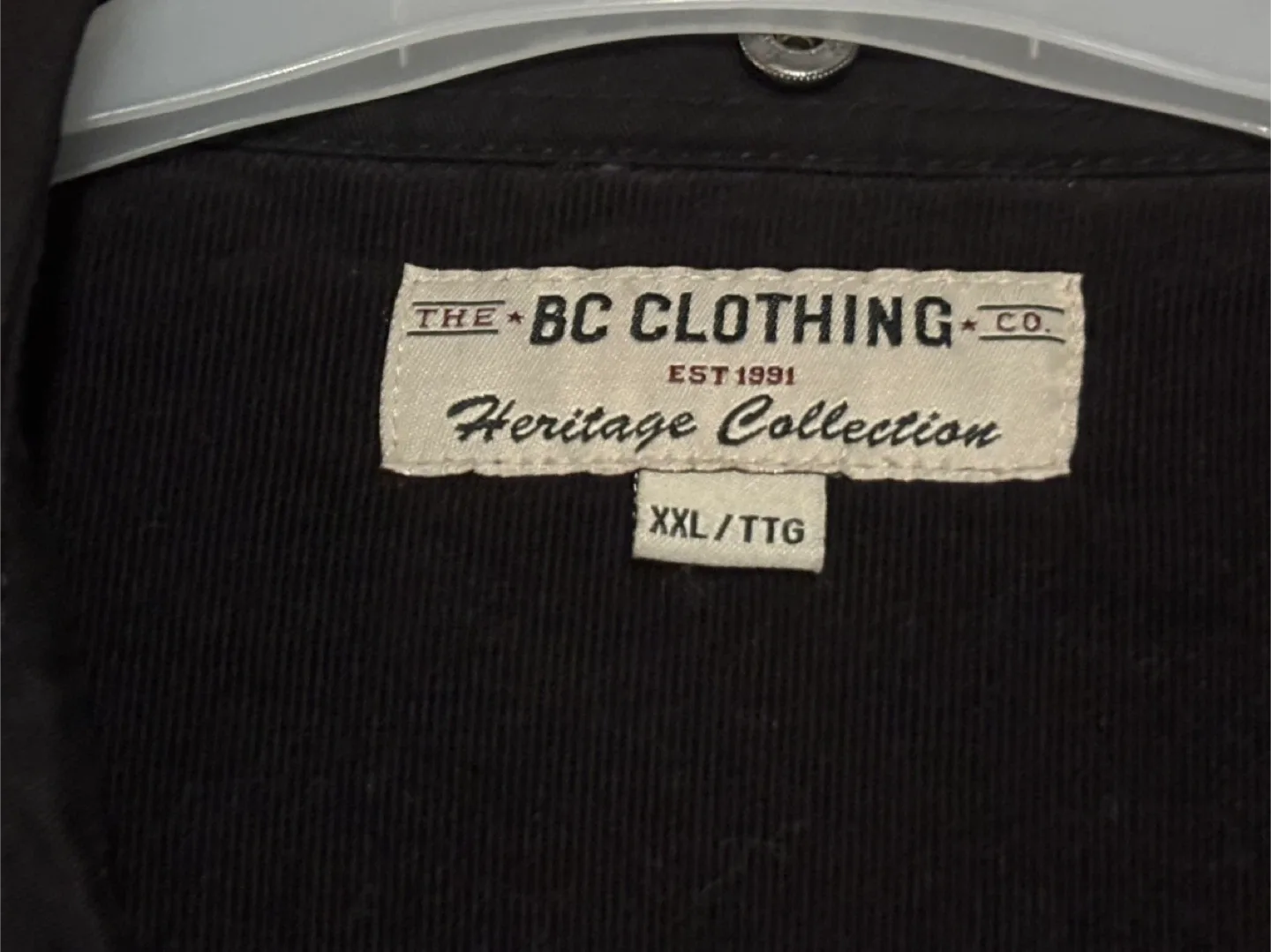 BC Clothing Heritage Collection Jacket (men’s XXL) image indicator(2)
