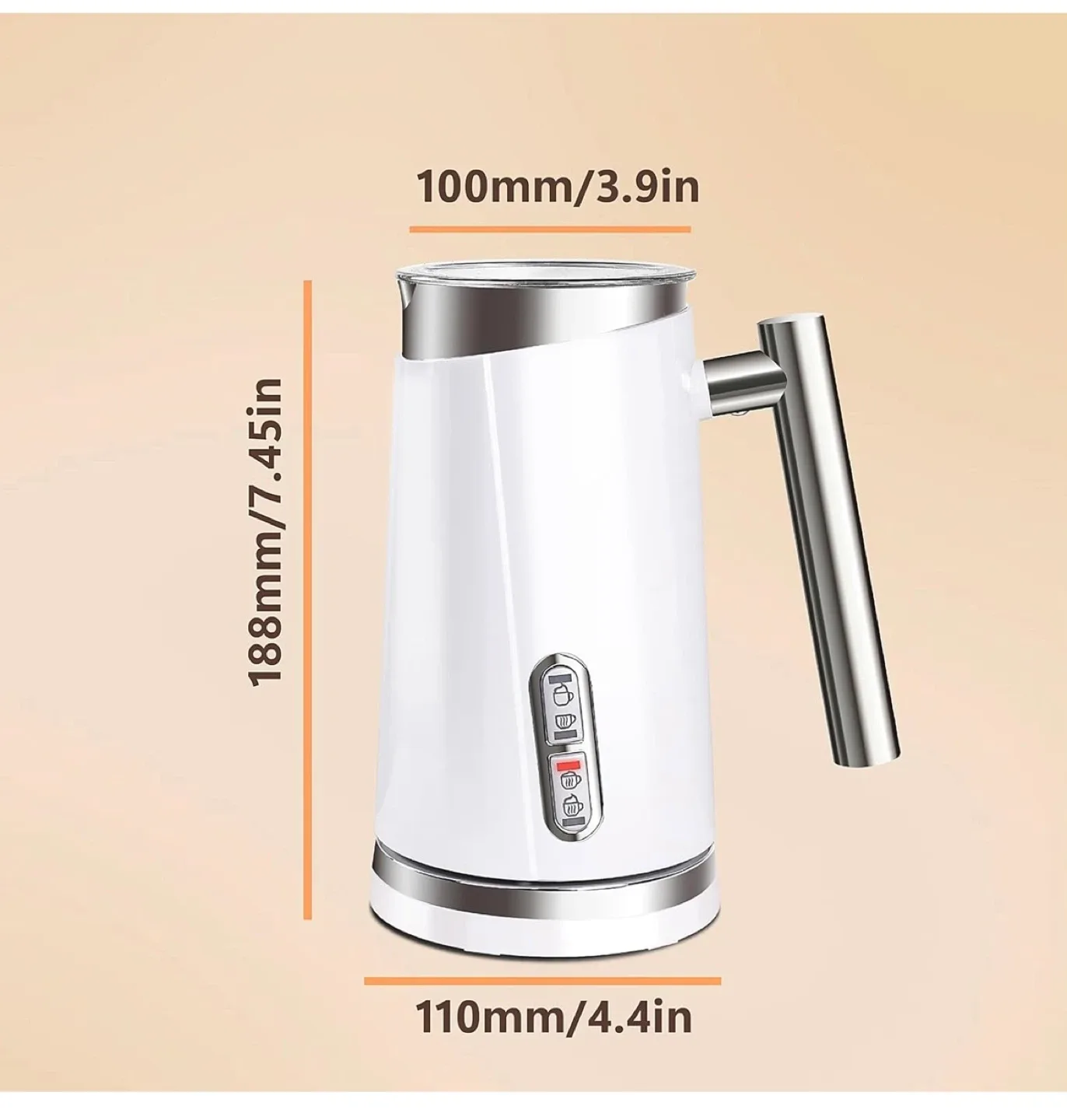 Milk Frother - Large Capacity image indicator(2)
