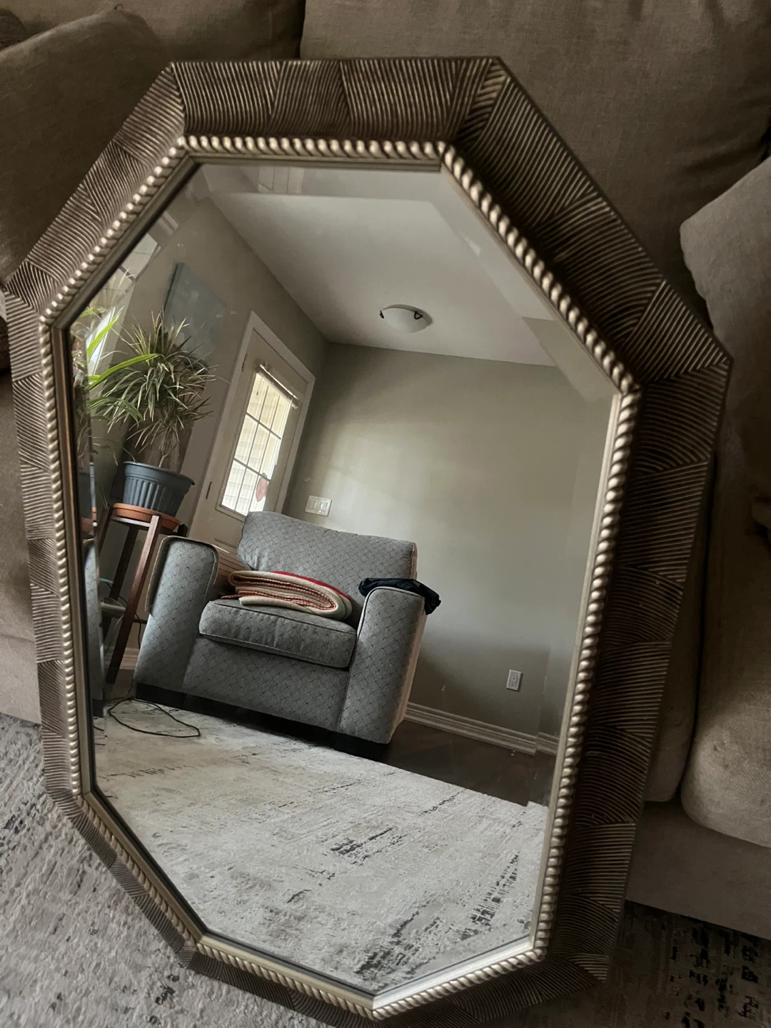 Decorative Octagon Mirror