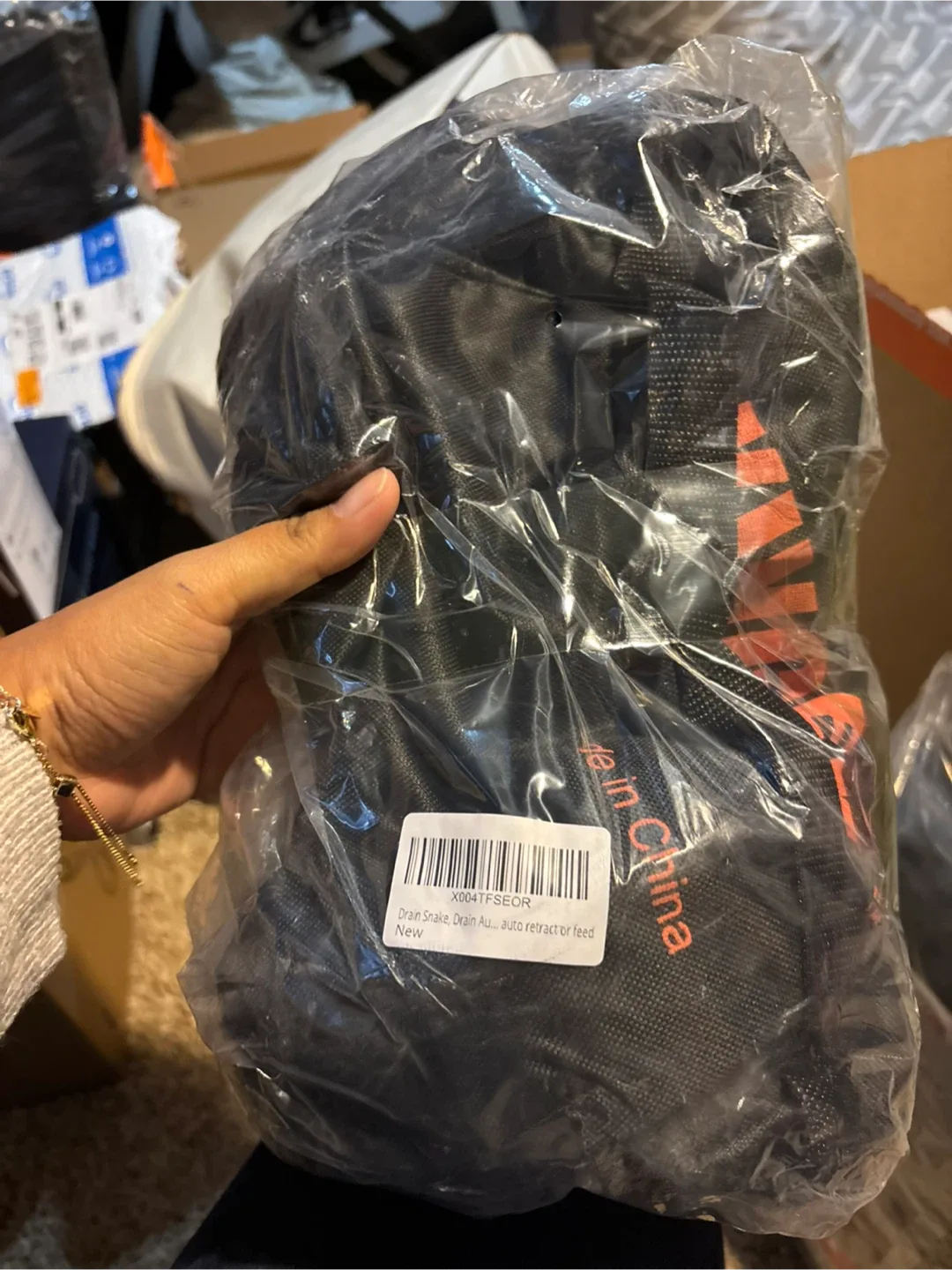 New Drain Snake Auger with Drill Adapter image indicator(3)